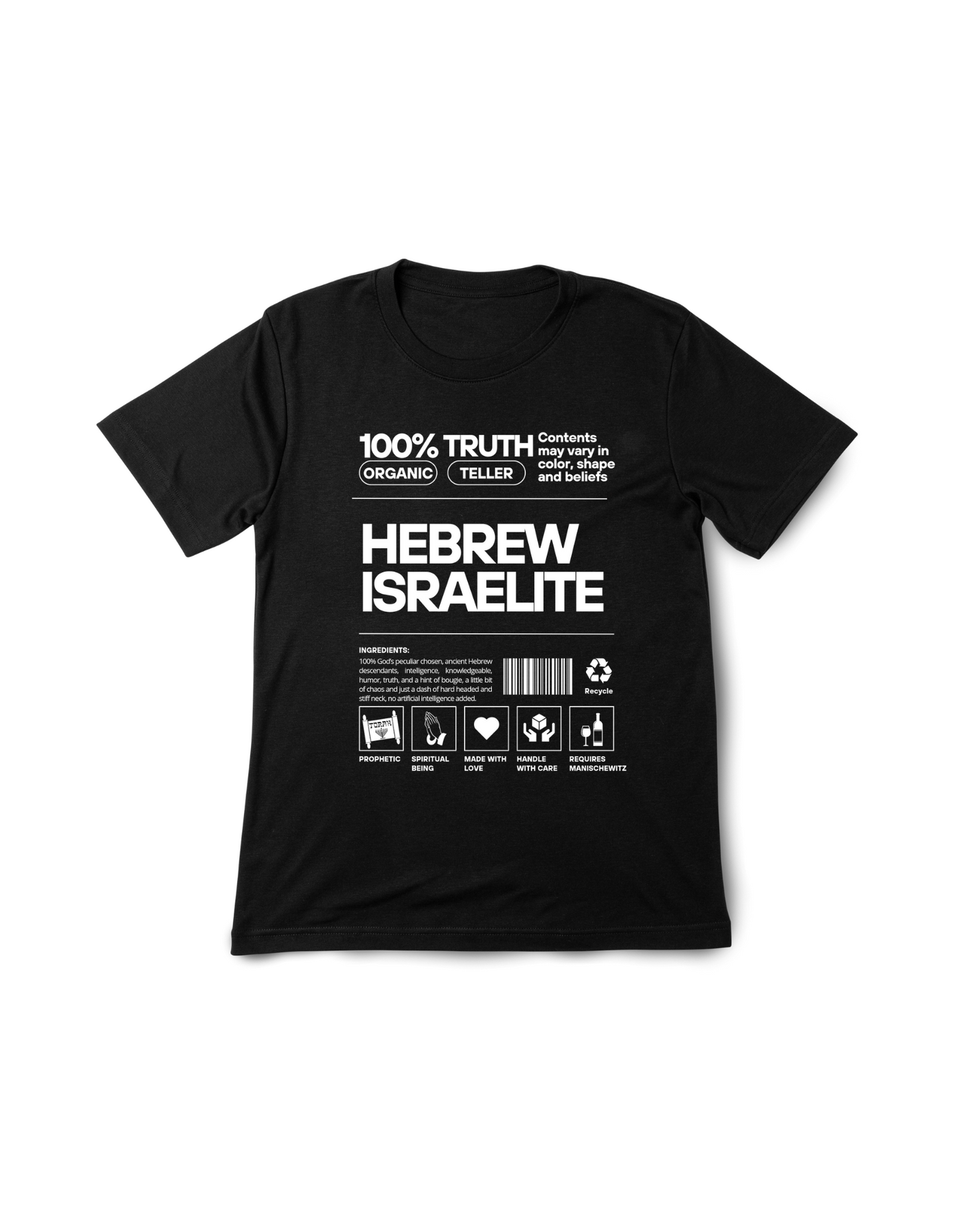 100% Organic Hebrew Israelite
