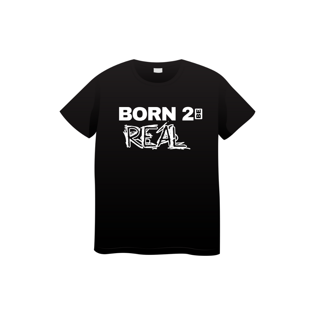 Born To Be Real Not Perfect (Style 3)