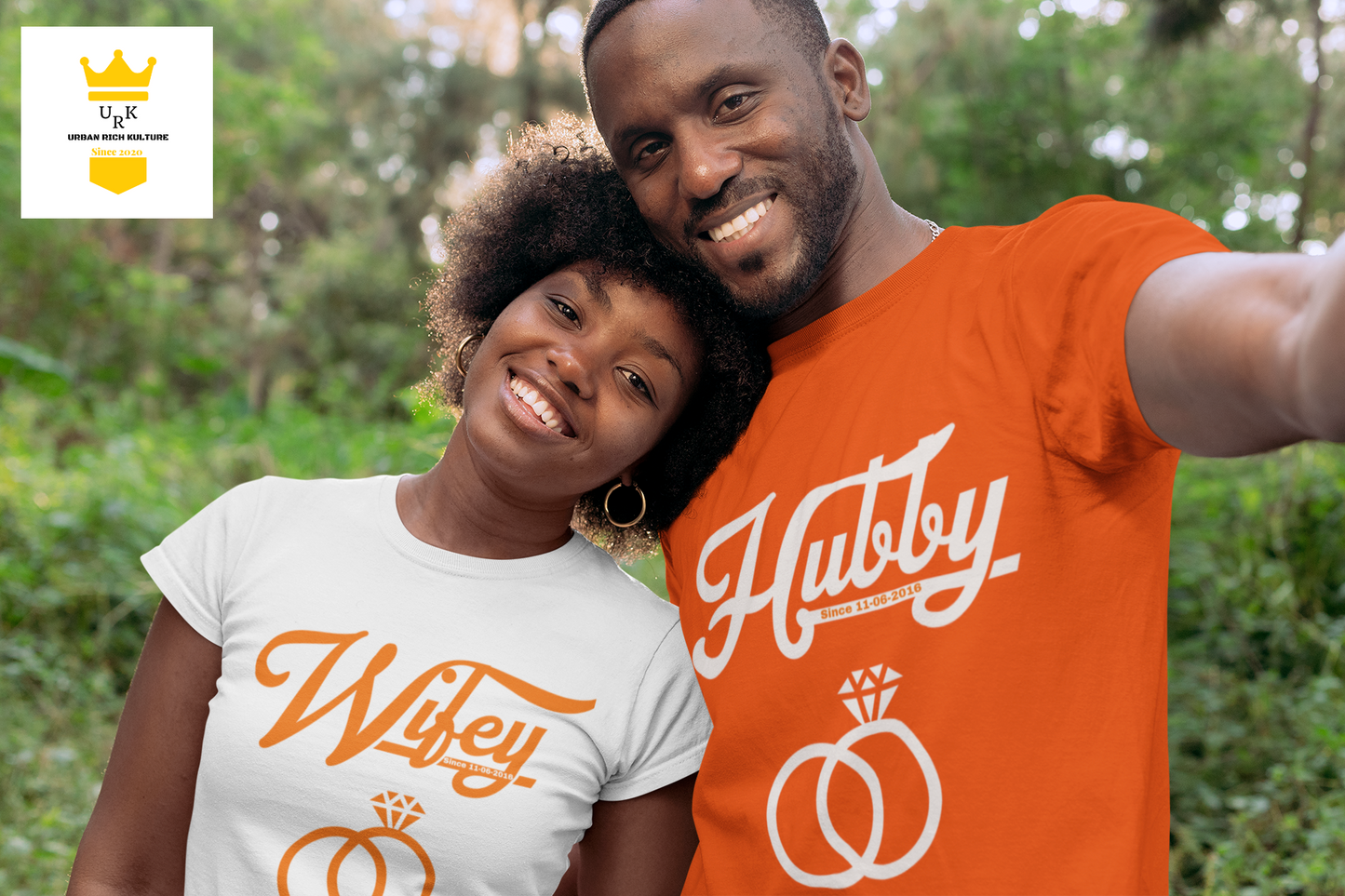 Hubby+ Wifey Matching Tee